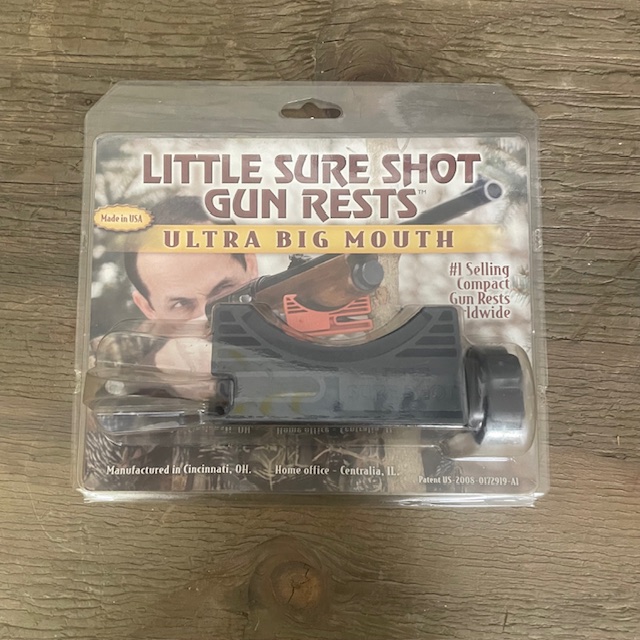 Little Sure Shot Ultra Big Mouth gun rest sealed front package photo